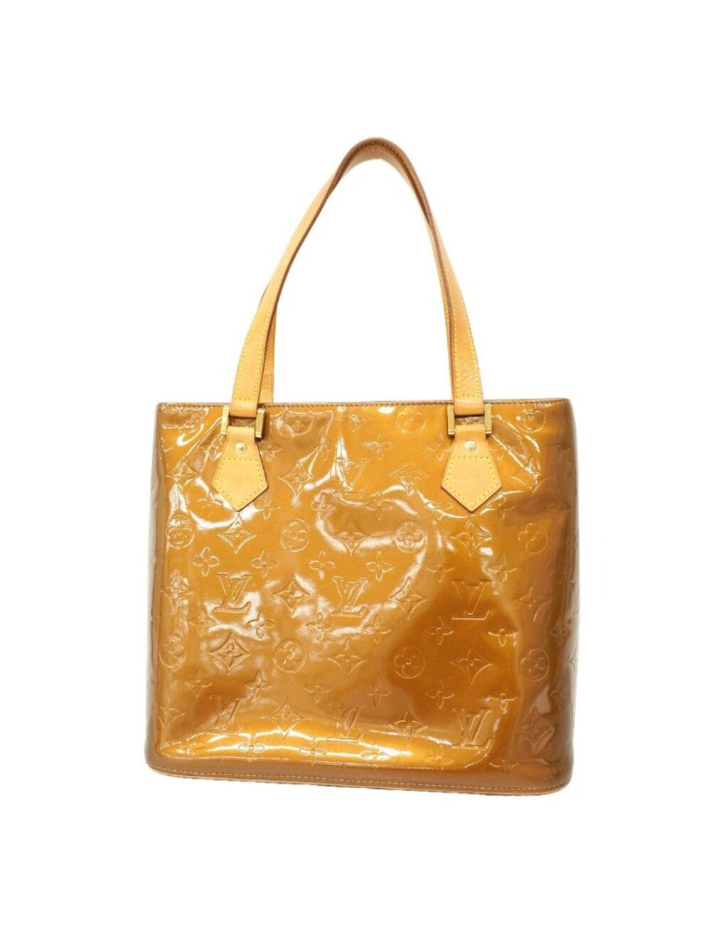 Louis Vuitton Tote Bag Vernis Houston Bronze